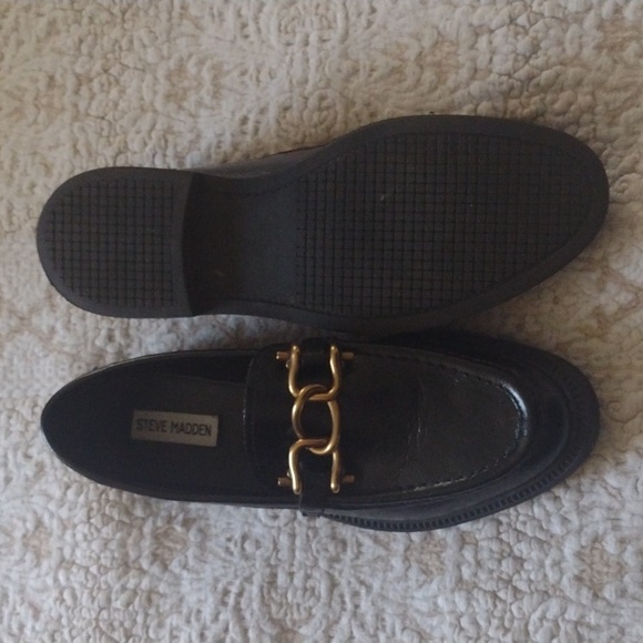 Steve Madden lug sole leather loafers - Picture 3 of 7